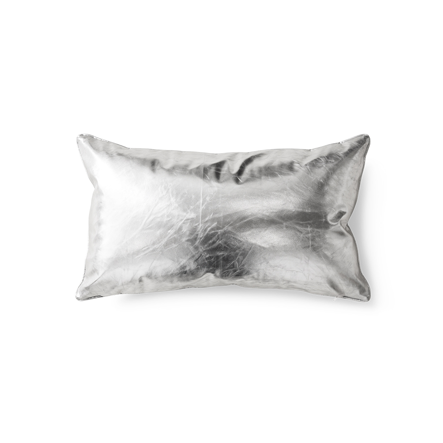 HKliving Kissen SILVER LINING, ca. 60x35 cm, Cushion, silver lining