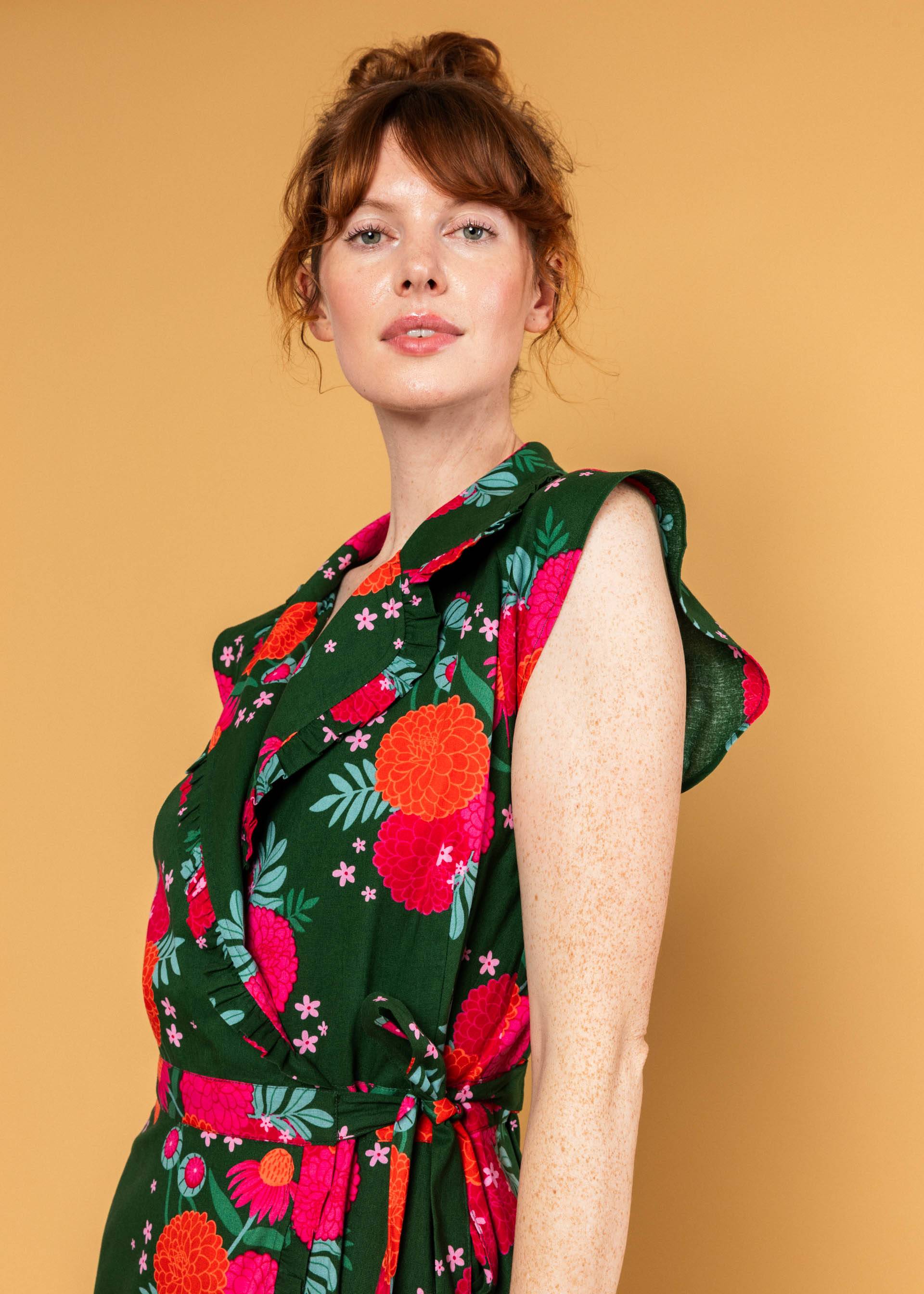 Blutsgeschwister Blusenkleid That's Amore - blooming soft flowers