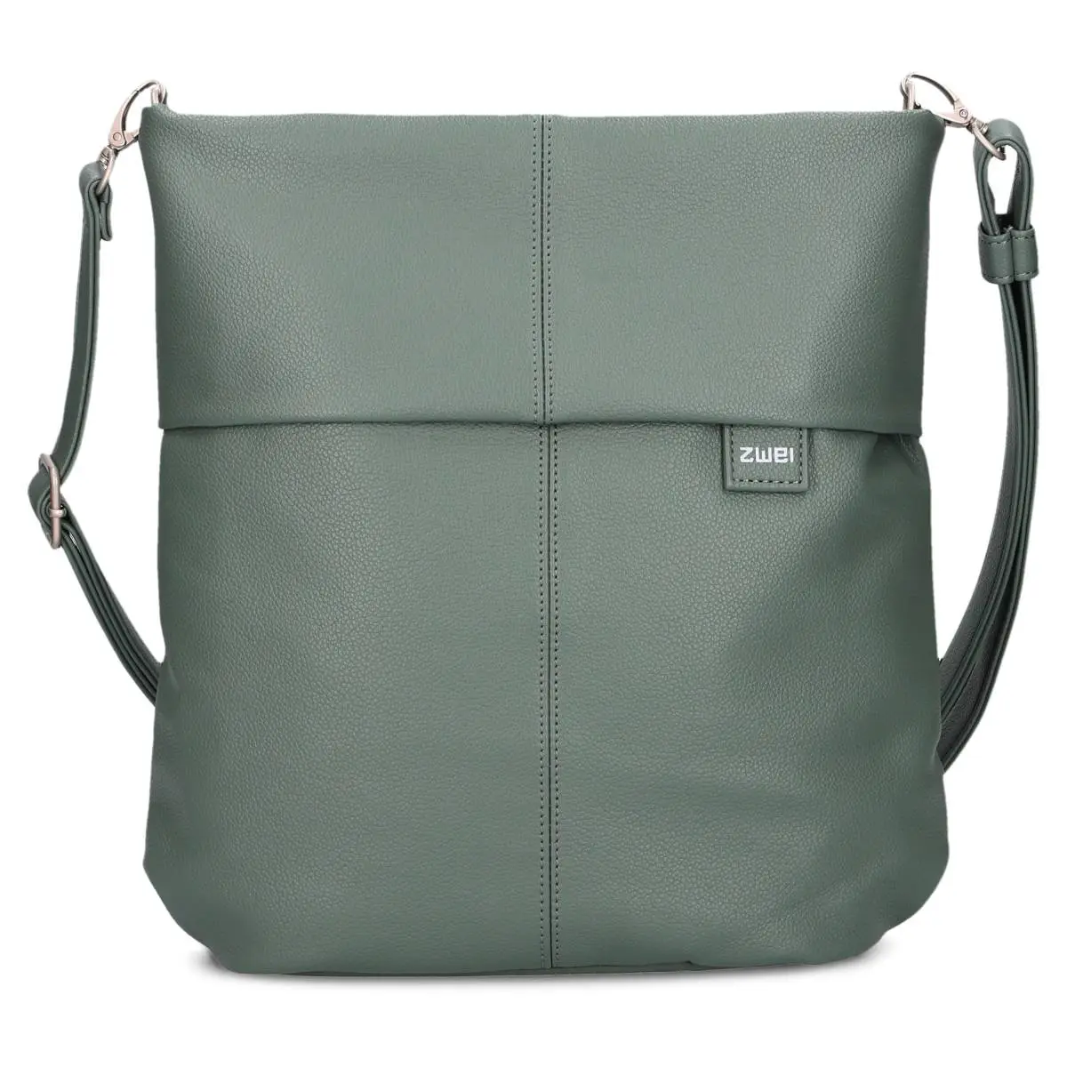 MADEMOISELLE UMHÄNGETASCHE M12, Farbe: eucalyptus von ZWEI Bags    