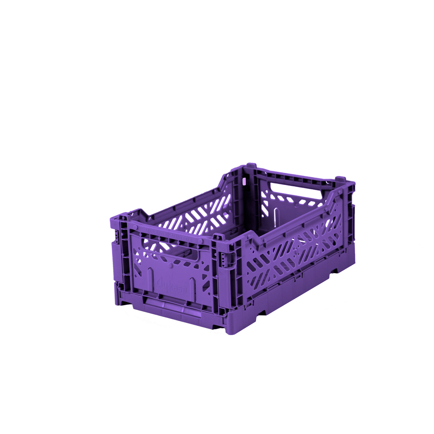 Aykasa Klappkiste mini, Farbe violet von Aykasa, Faltkiste, Klappbox