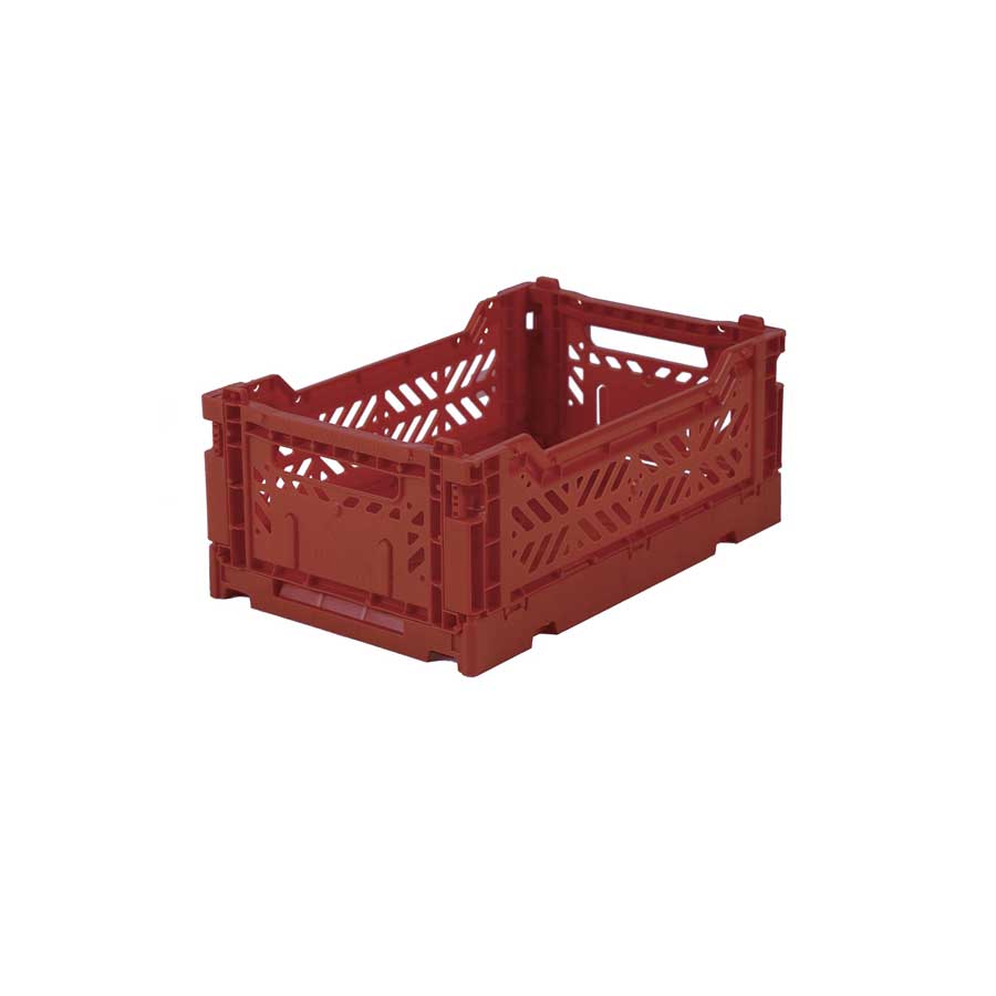 Aykasa Klappkiste mini, Farbe TILE RED von Aykasa, Faltkiste, Klappbox    