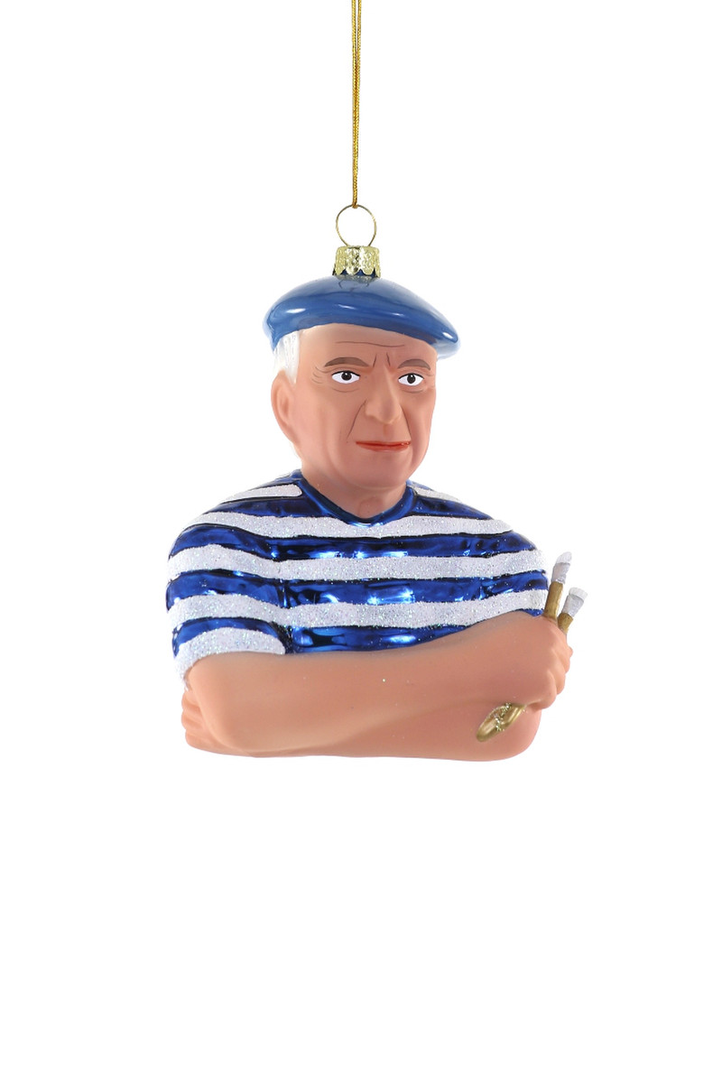 PABLO PICASSO  Weihnachtsschmuck, Weihnachtskugel , Weihnachtsanhänger