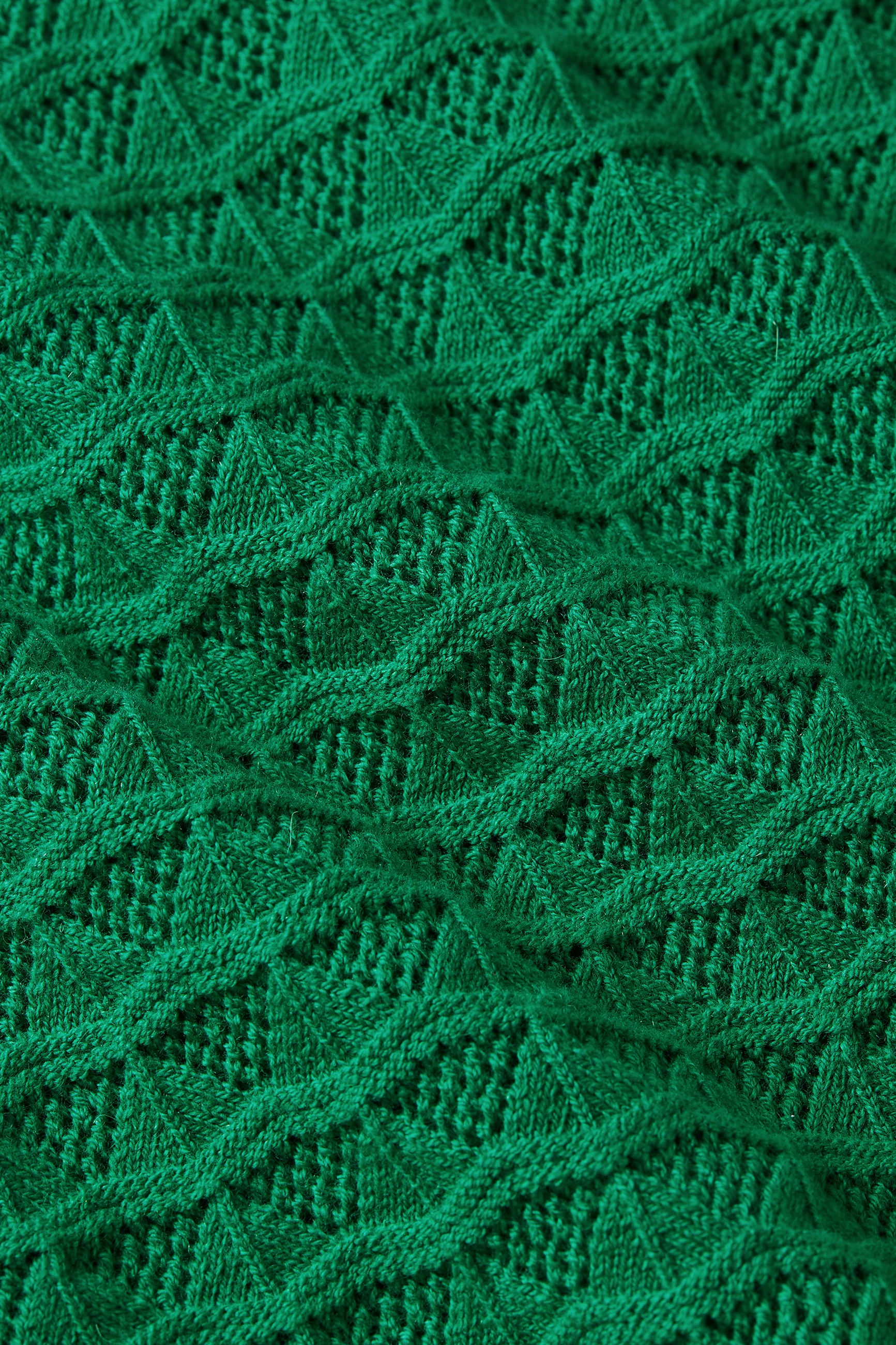 King Louie Polo Top Avel Knit, Farbe Meadow Green - Avel Knit