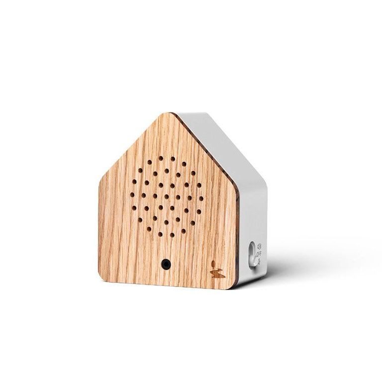 Satellitebox Forest Brook Wood von Zwitscherbox, Klang: Waldbach Plätschern 