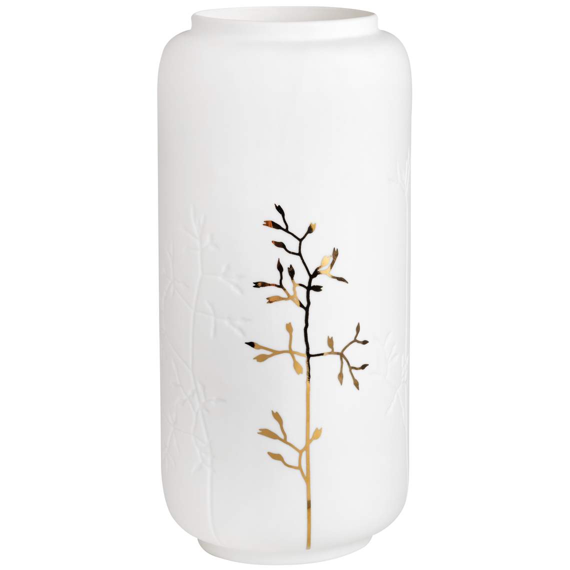 % Räder Goldzweig "Vase", Porzellan. 21,5 x 10,5 cm