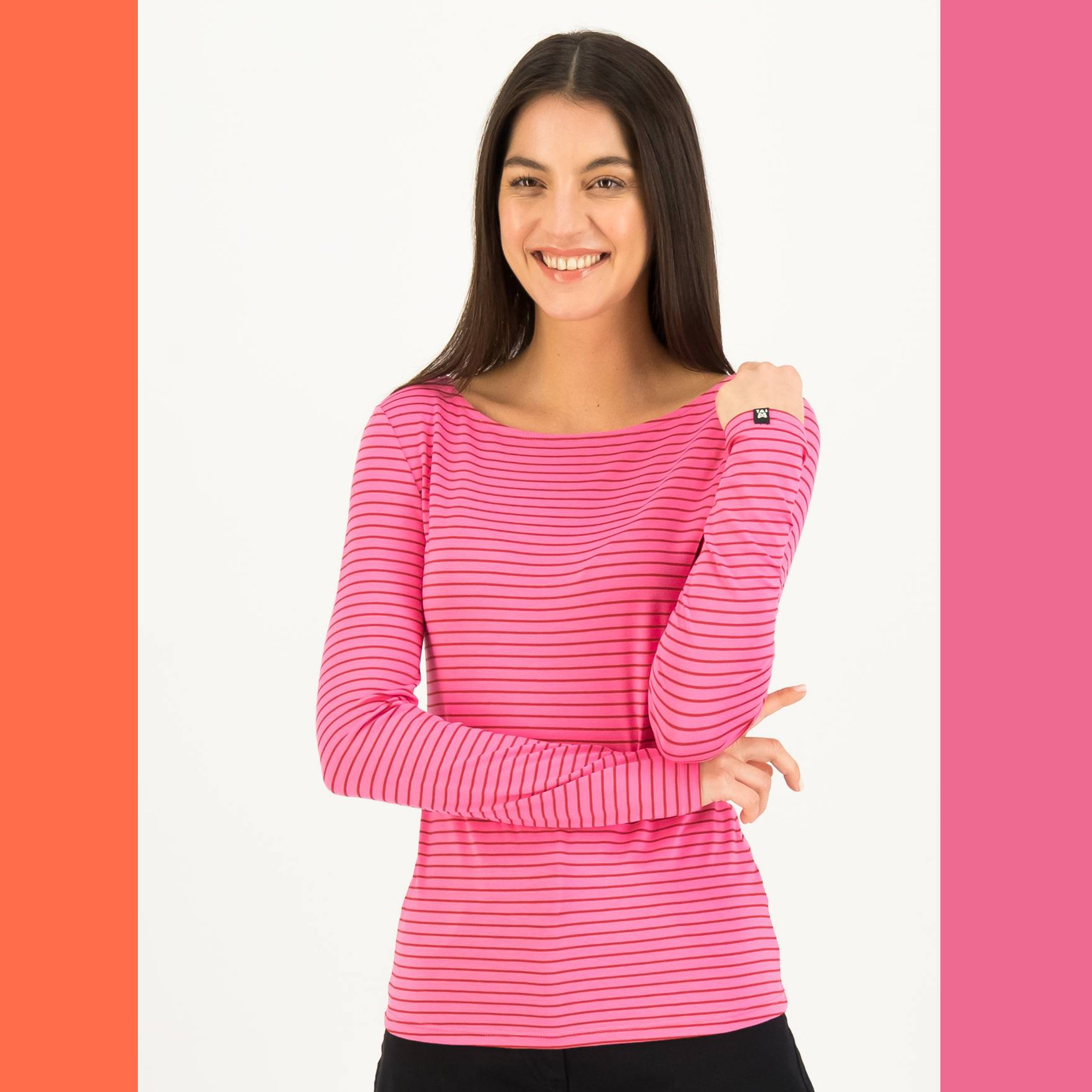 Blutsgeschwister Longsleeve Sweet Sailorette, Farbe: my lipstick stripes