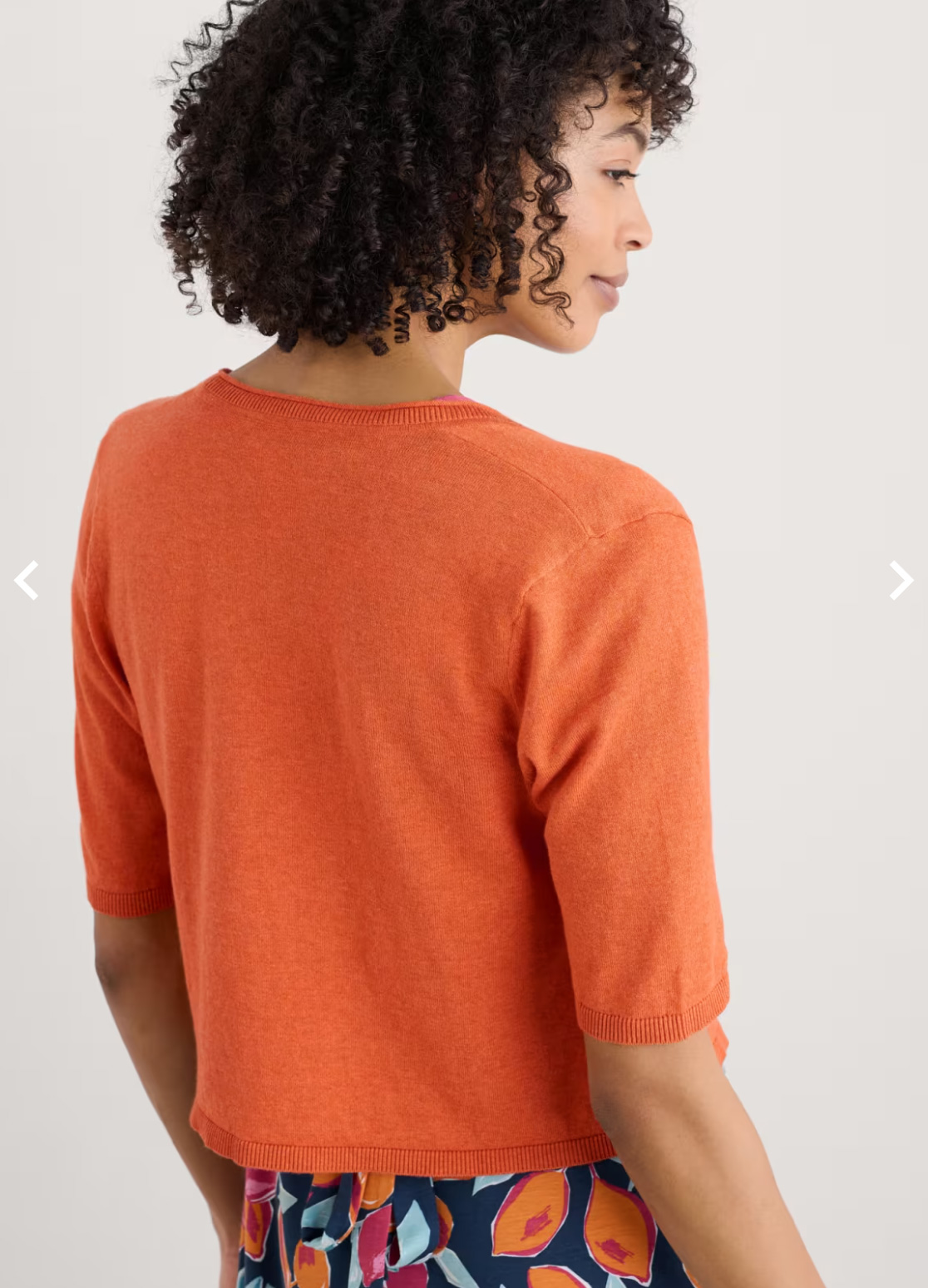 SEASALT CORNWALL Maria Organic Cotton Cardigan, Farbe: Marigold, Strickjacke