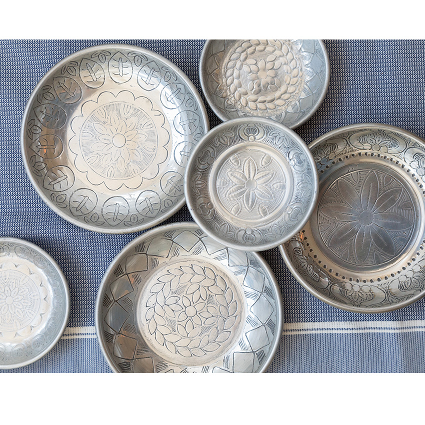 % Schale tief Aluminium D ca. 13 cm 