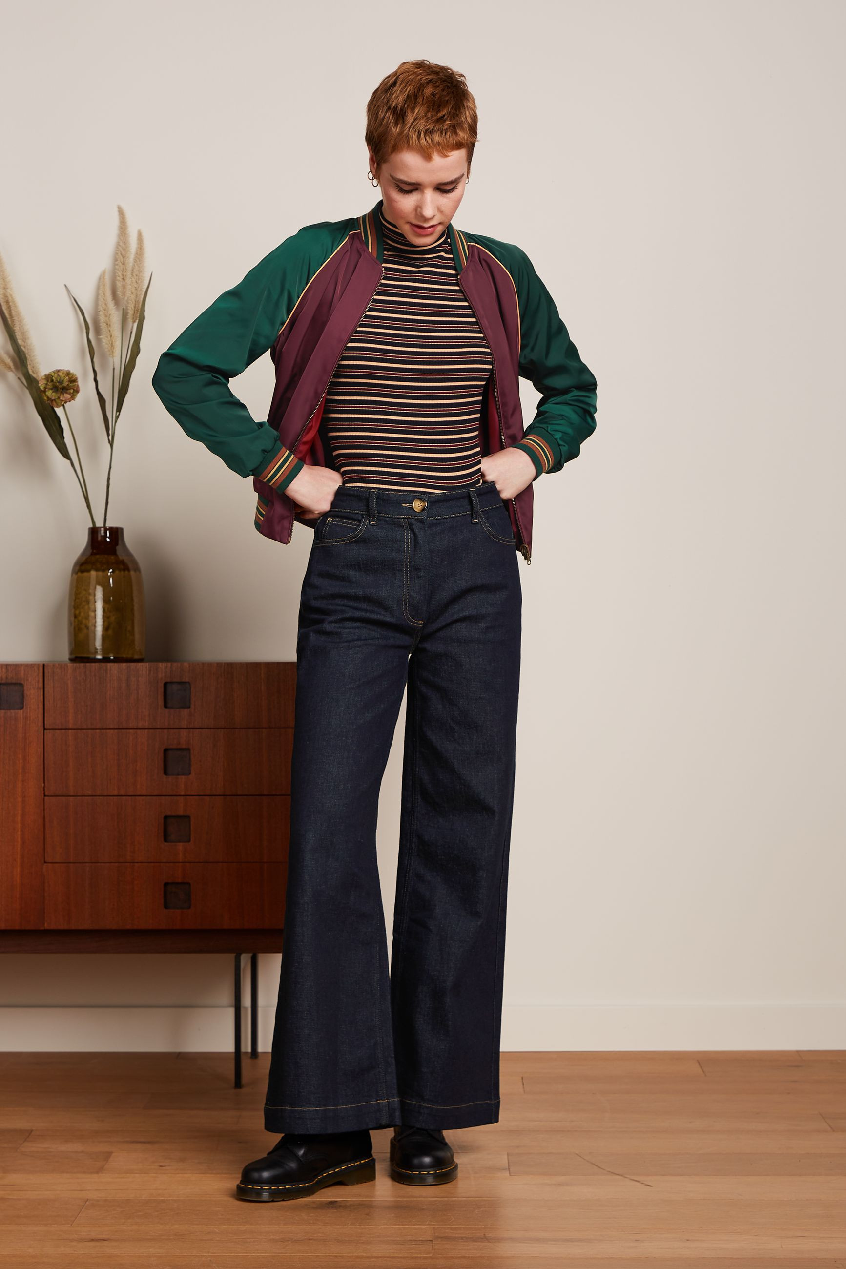 % King Louie Bomberjacke Dazy, Rock, Farbe: Windsor Red, Größe 36/S