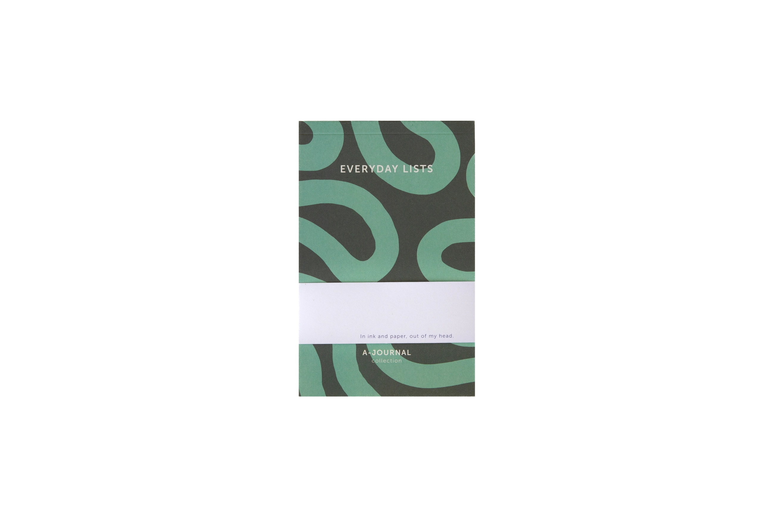 A-Journal Notizblock - Everyday List, Flow Mint, ca. 17 × 11 × 1,6 cm 