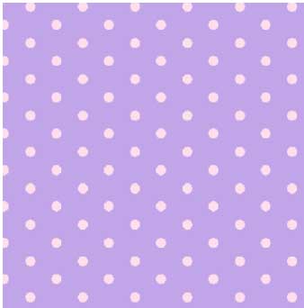 Abwaschbare Meterware "DOTS" Lavande, 155 cm breit, Preis pro 10 cm , kleine Punkte