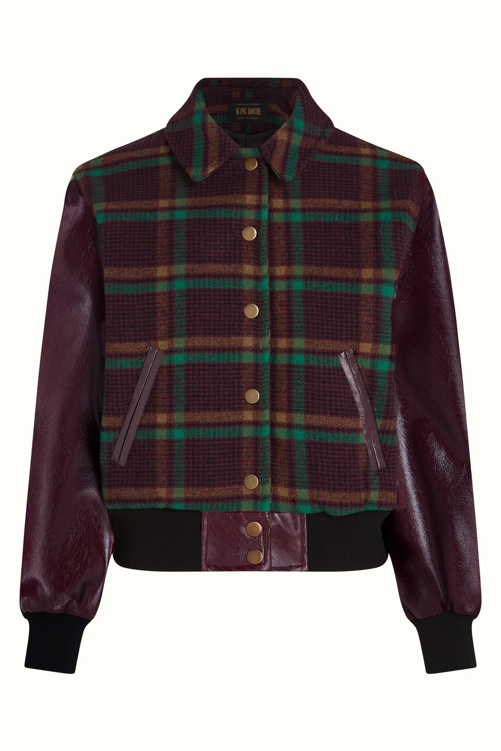 Billie Baseball Jacket Vera Check, Größe 40