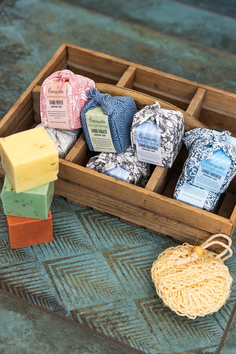 Seife LUNARI LEMONGRASS, 120 g, Fair Trade zertifiziert