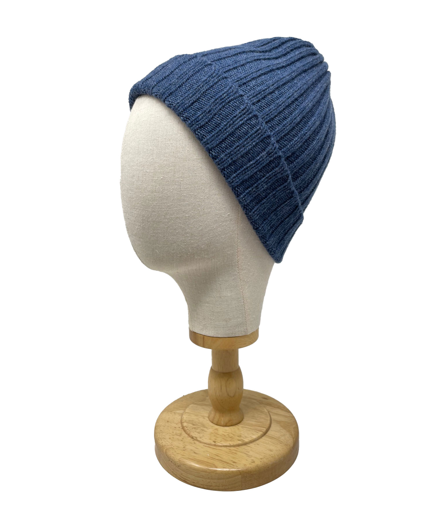 McKernan Mütze "CHUNKY RIB HAT" STORMCLOUD, Wollmütze, 100% Wolle 