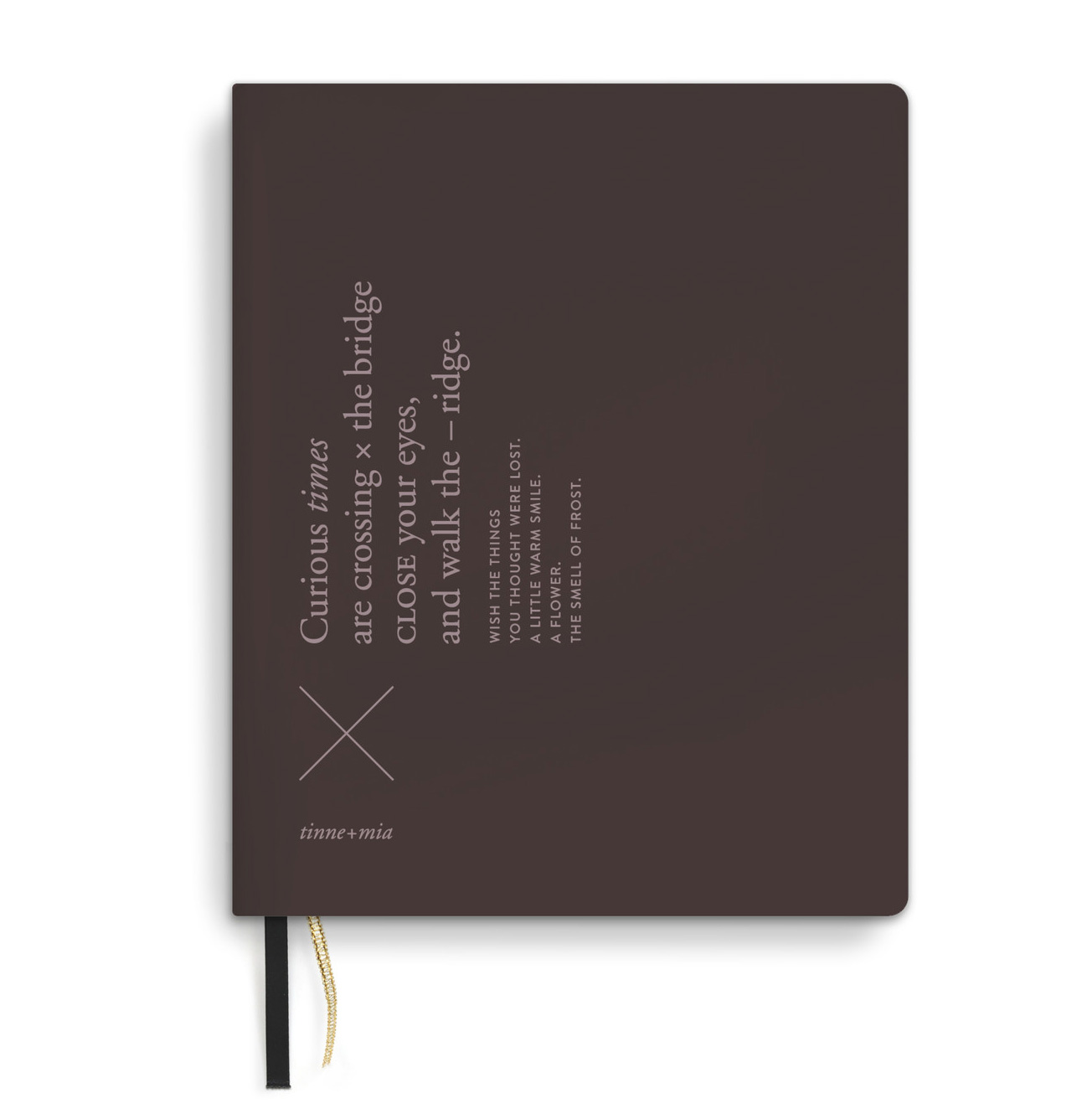 Tinne+Mia Notizbuch/Notebook A6 / bullet journal - Magnet , ca. 160x130x15 mm