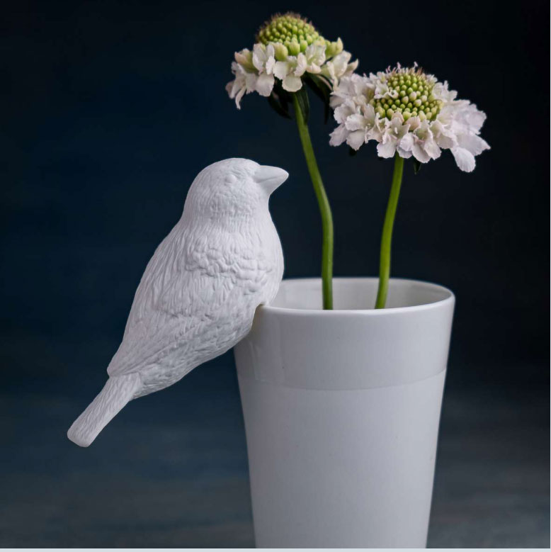 KLATT OBJECTS SPATZ Deko-Objekt Vogel, Höhe ca. 11,6 cm