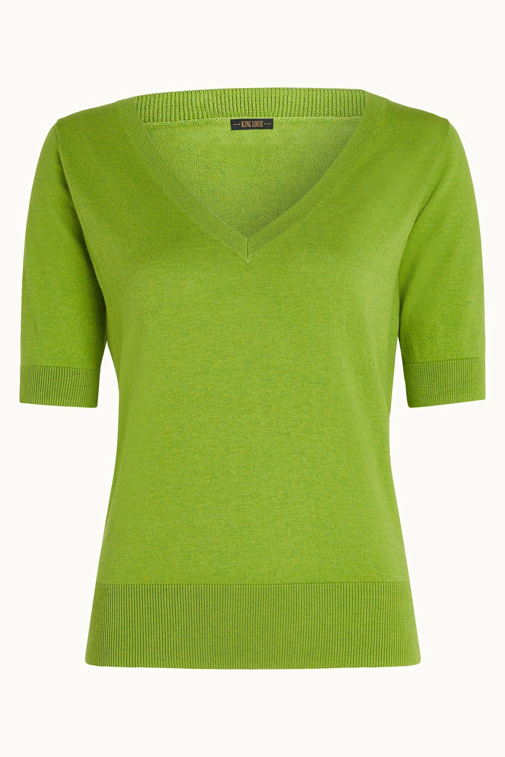 King Louie Agnes V Top Cocoon, Farbe: Dark Citron