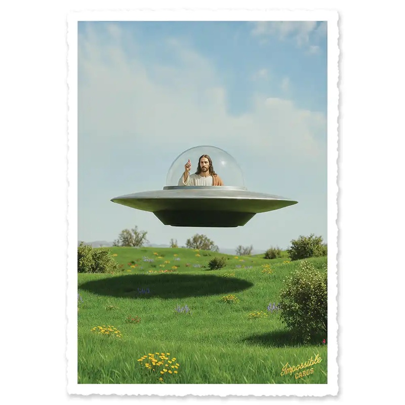 Impossible Card Postkarte *Jesus