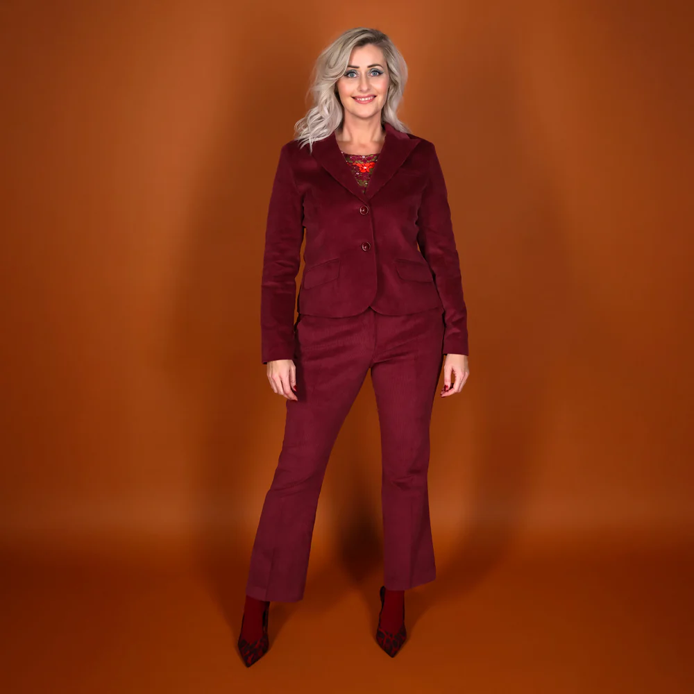 MARGOT Blazer PURE bordeaux , MARGOT verrückte Mode aus Dänemark 