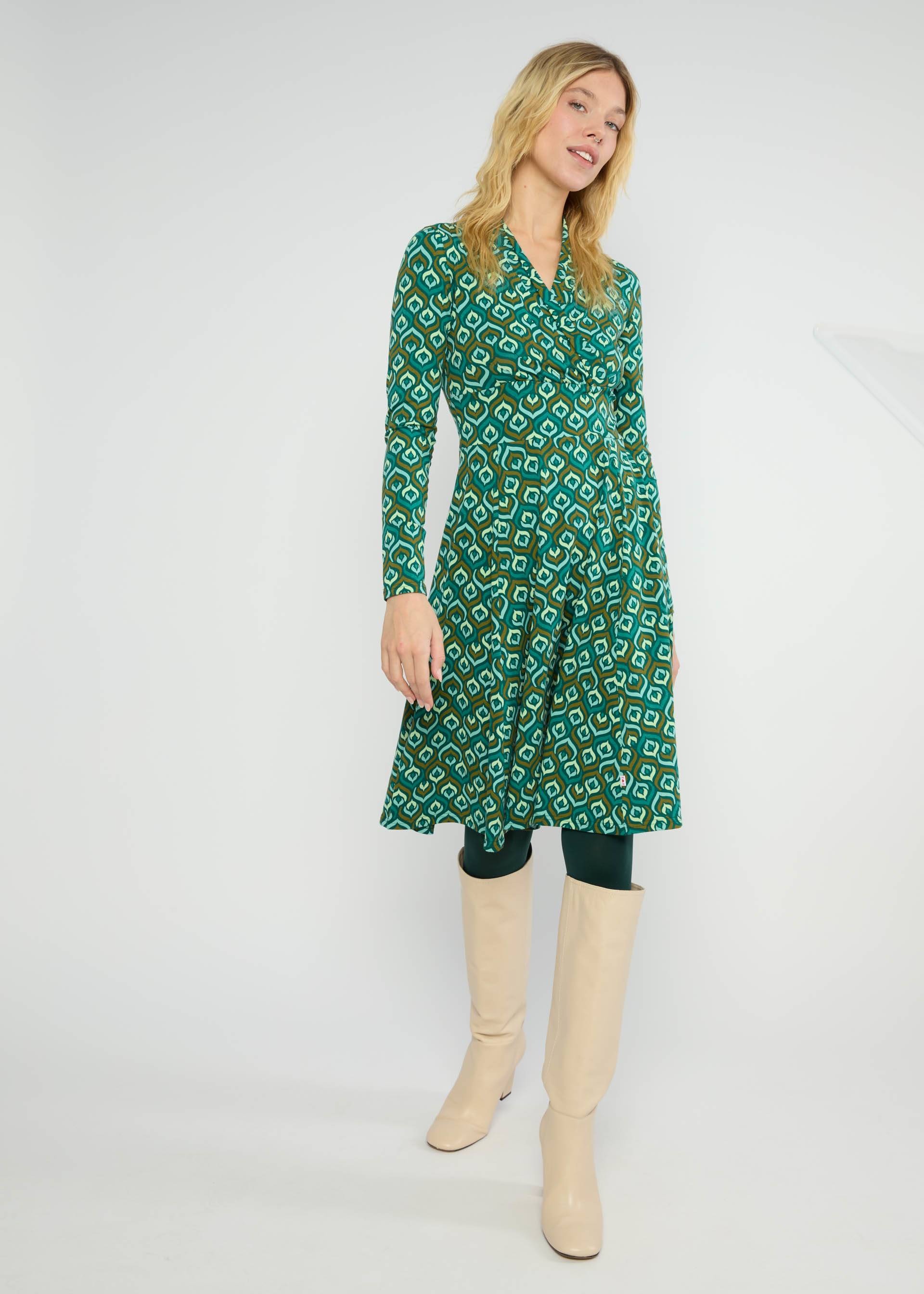 % Blutsgeschwister Herbstkleid Shalala Tralala Shawl - colorful ducky