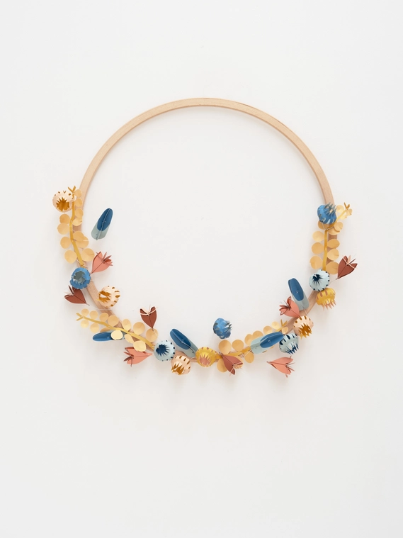 Jurianne Matter FIELD flowers small - mix (6 Blumen), Bastelset 