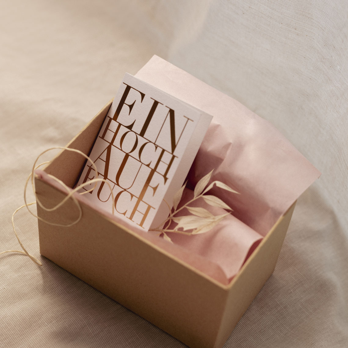 Räder MINIKARTEN "EIN HOCH AUF EUCH" Hochzeit