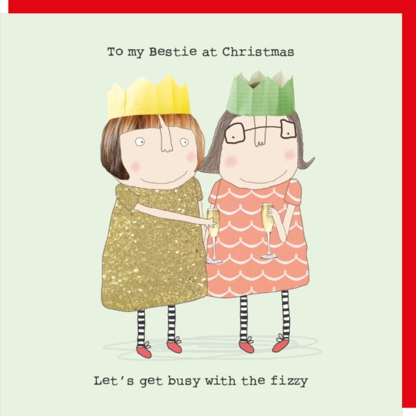 Rosie Made A Thing Doppelkarte XMAS "To my Bestie at Christmas"   Weihnachten   