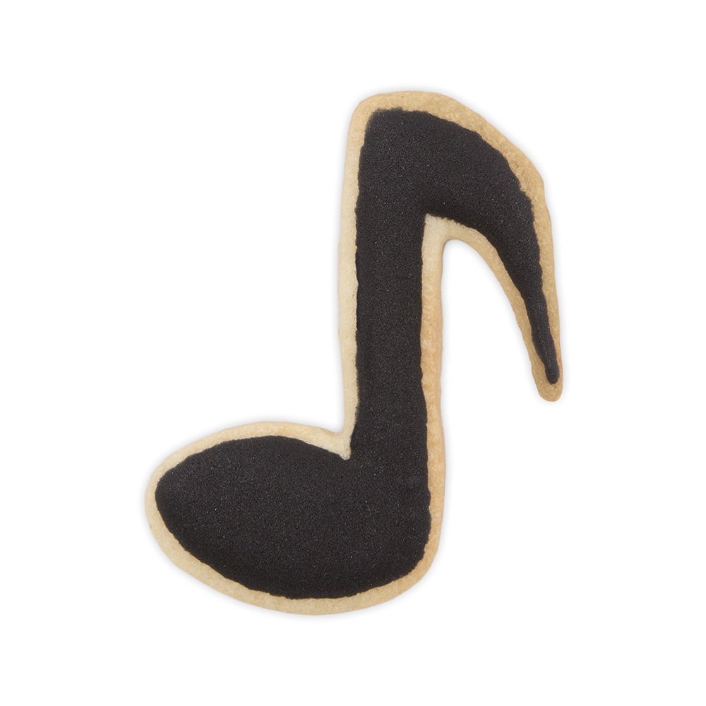 Ausstecherle Note Edelstahl 7,5 cm  von Städter, Prägeausstecher  