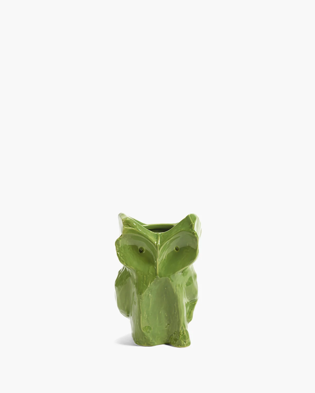 Eule Vase XS Grün After Midnight, Kollektion Midnight creatures von Marni, Höhe ca. 12 cm