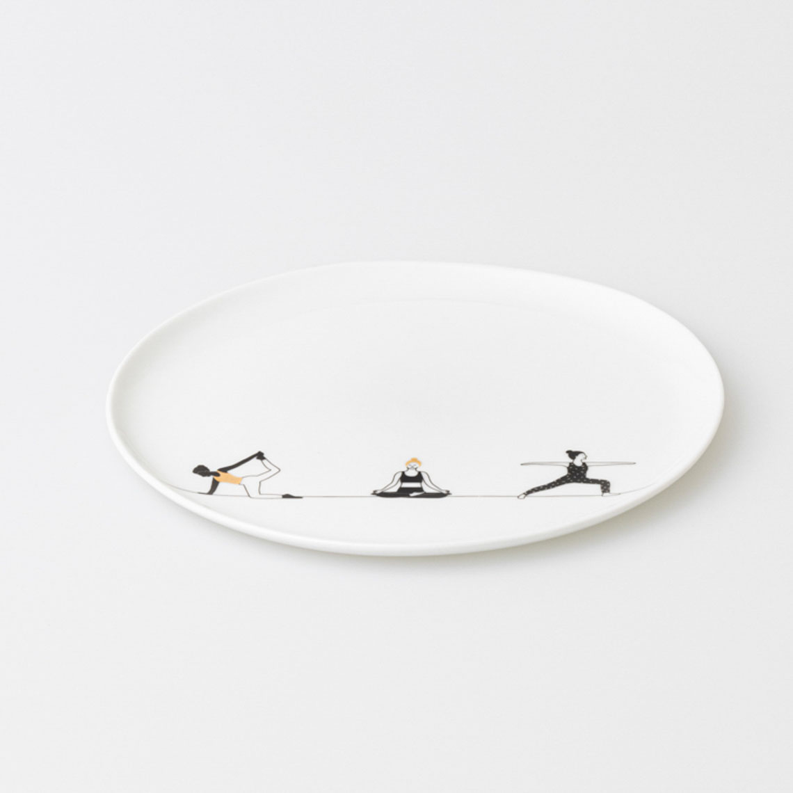 Geschenkteller "Yoga" von Räder  , D. 15 cm
