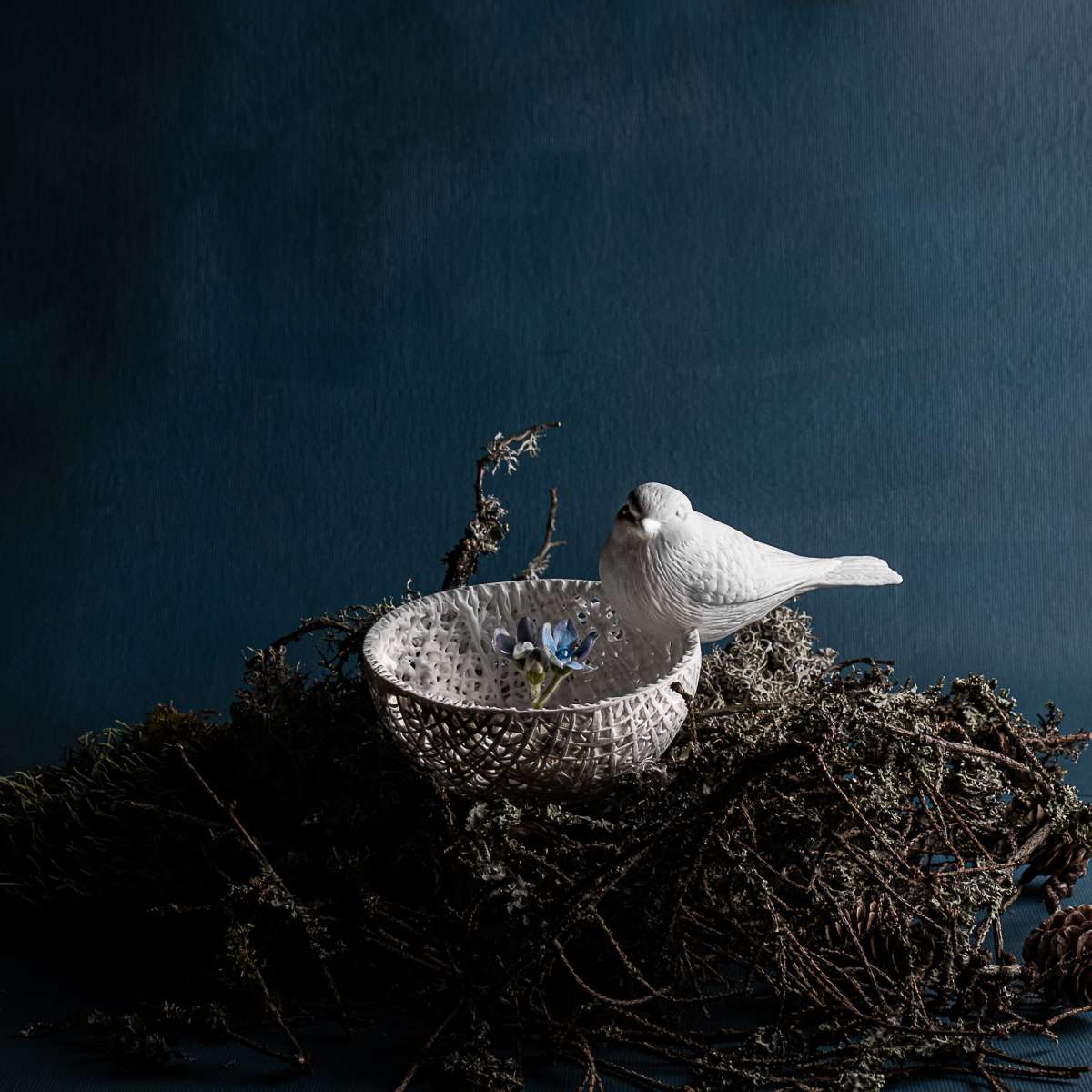 KLATT OBJECTS NEST Schale Bone China, ca. 10,5 cm