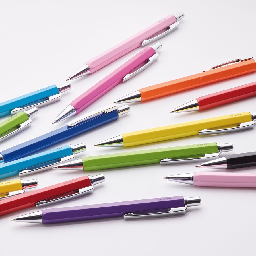 Kugelschreiber neon gelb von Cedon 