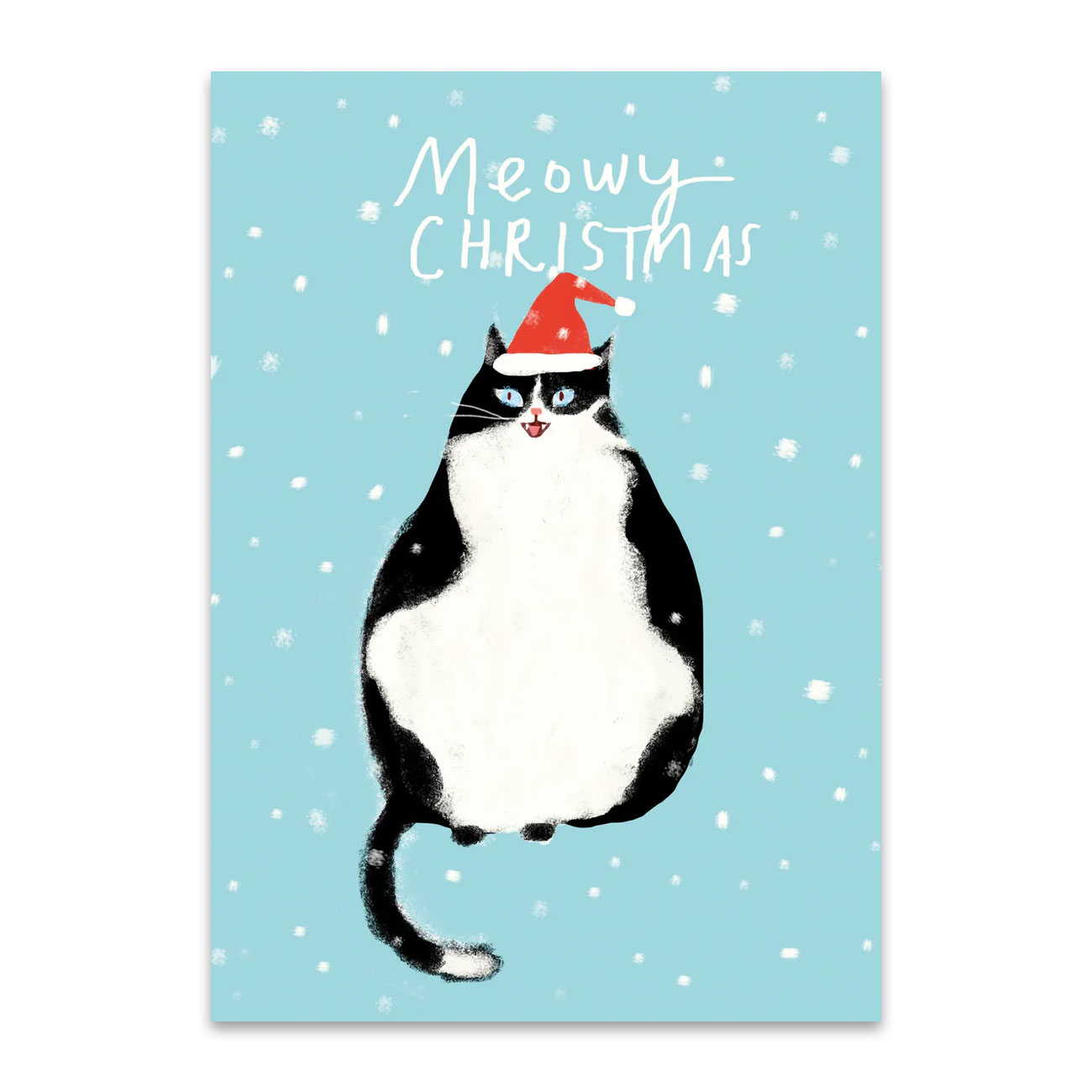 Doppelkarte  Weihnachten "Meowy Christmas" Katze von ART PRESS