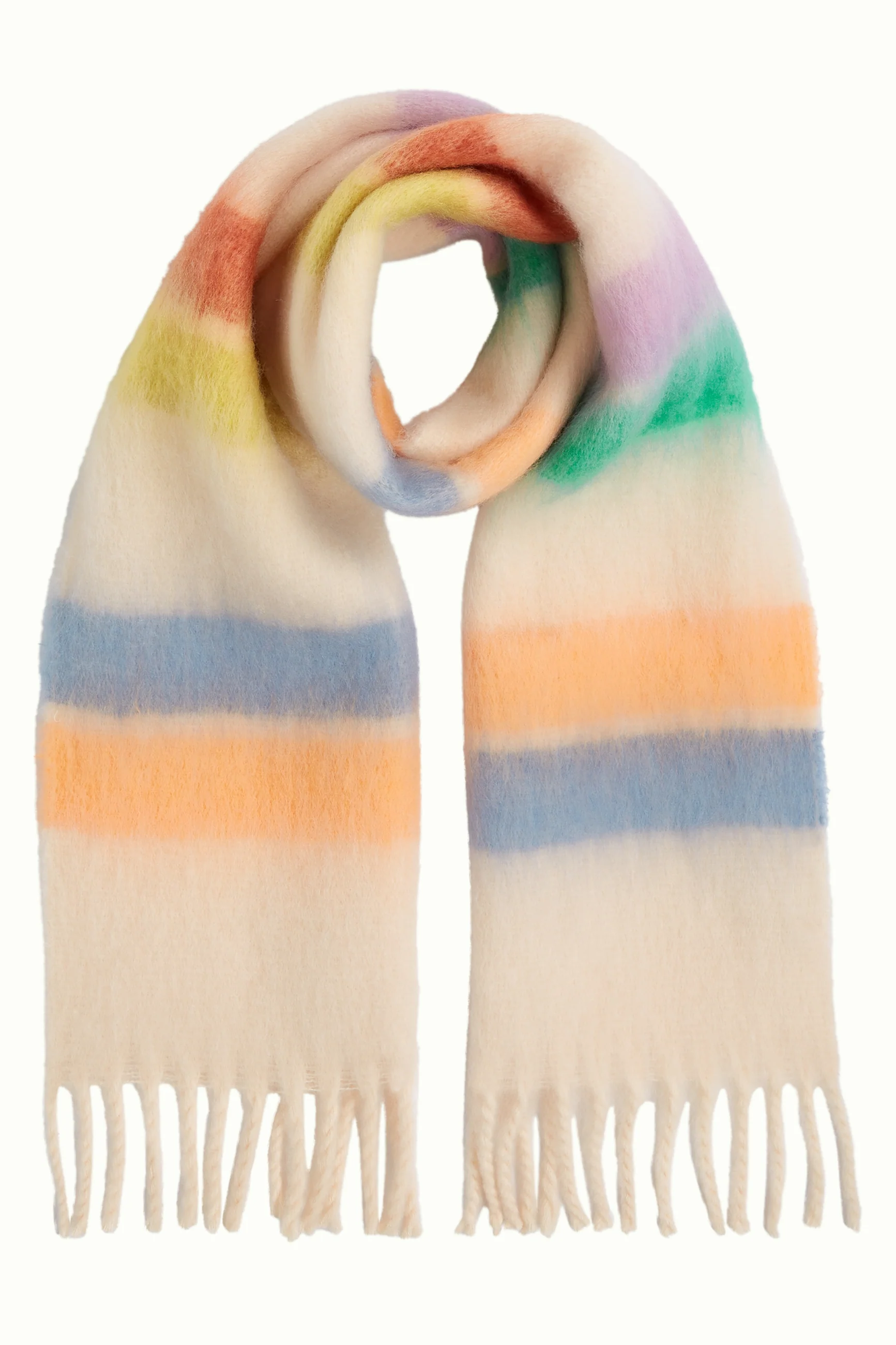 King Louie Schal Striped Scarf, Farbe Multi Color
