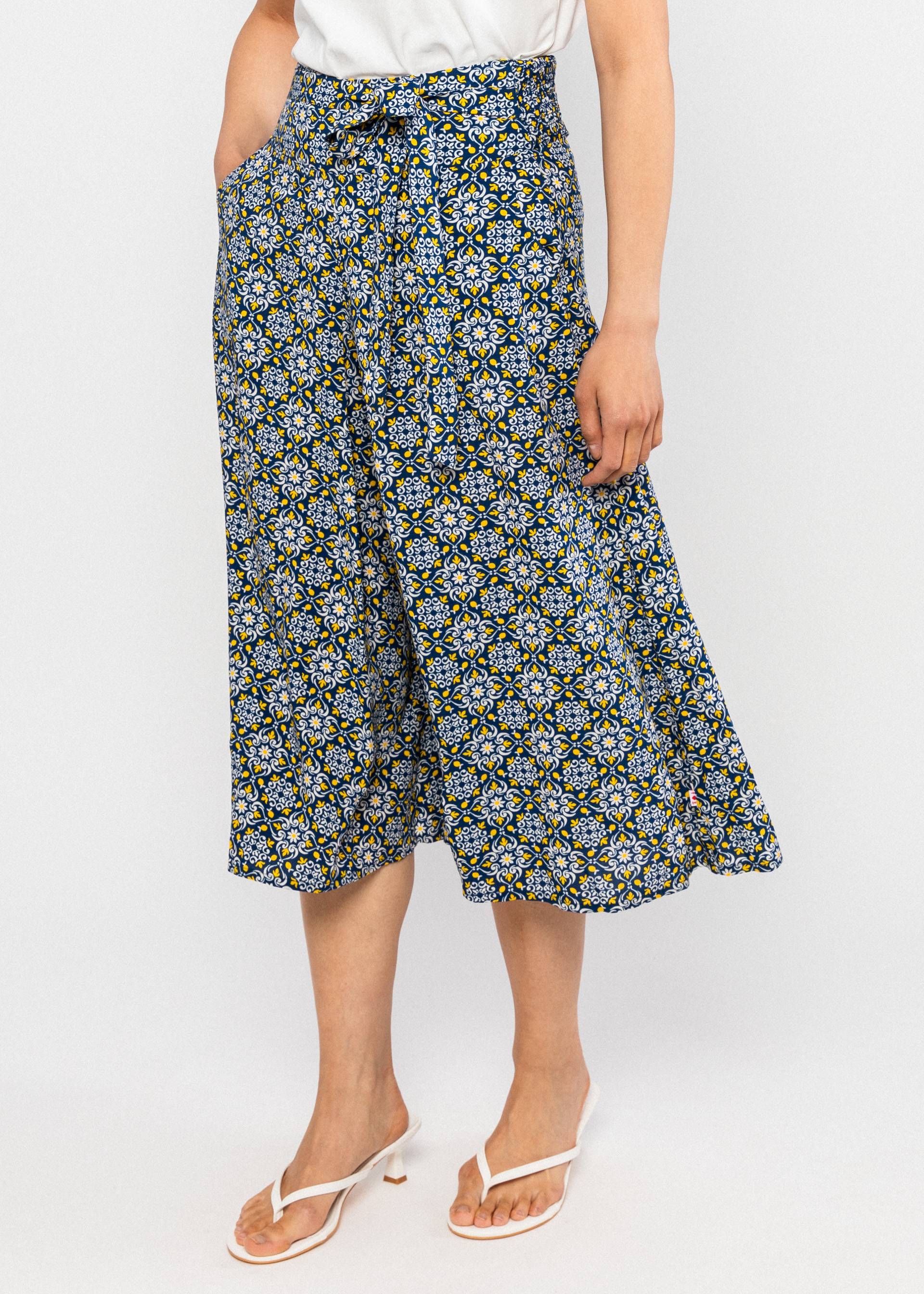 Blutsgeschwister Sommerhose Flotte Culottes - amalfi shine, kleine Zitronen