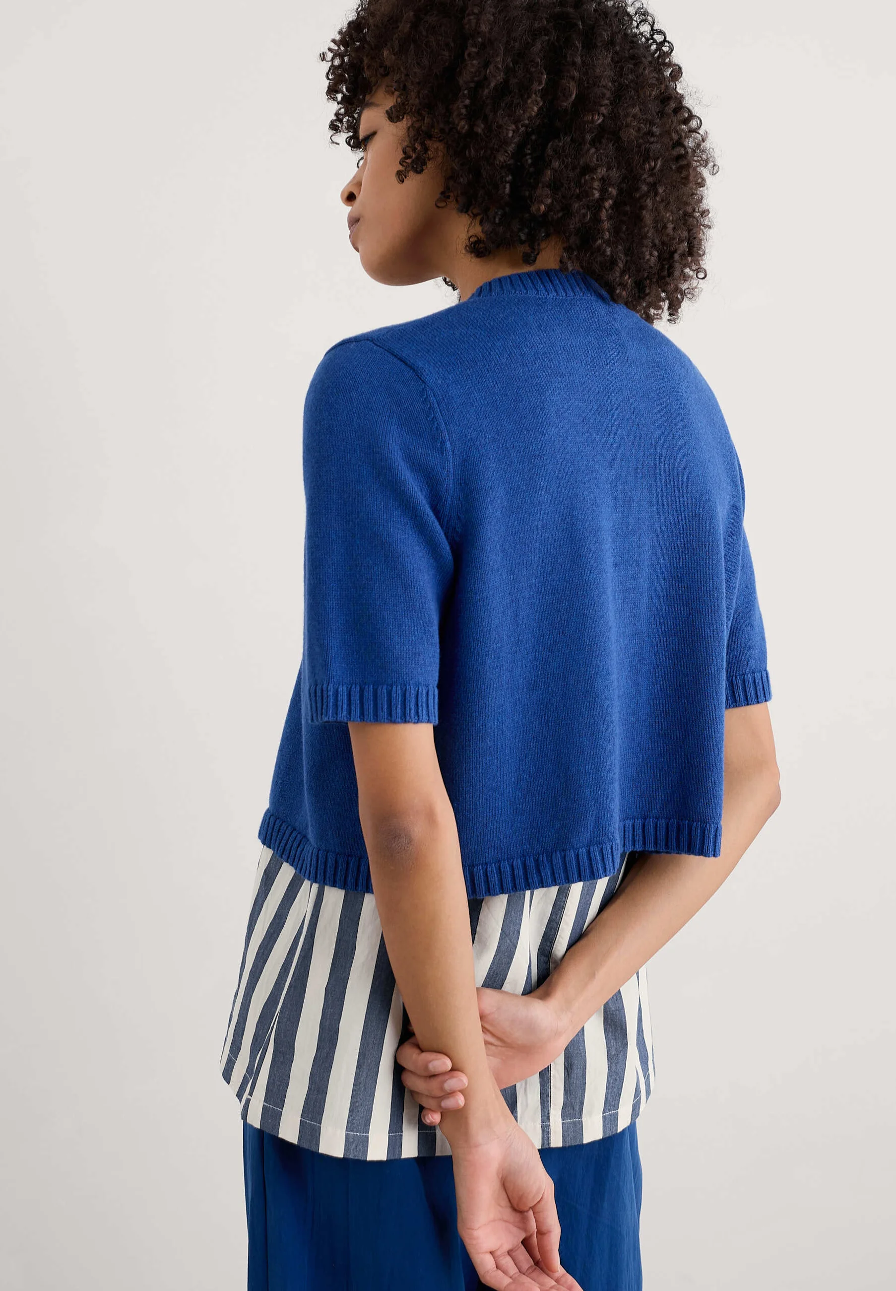 SEASALT CORNWALL Strickjacke Gillan Creek Cardigan-Bright Marine