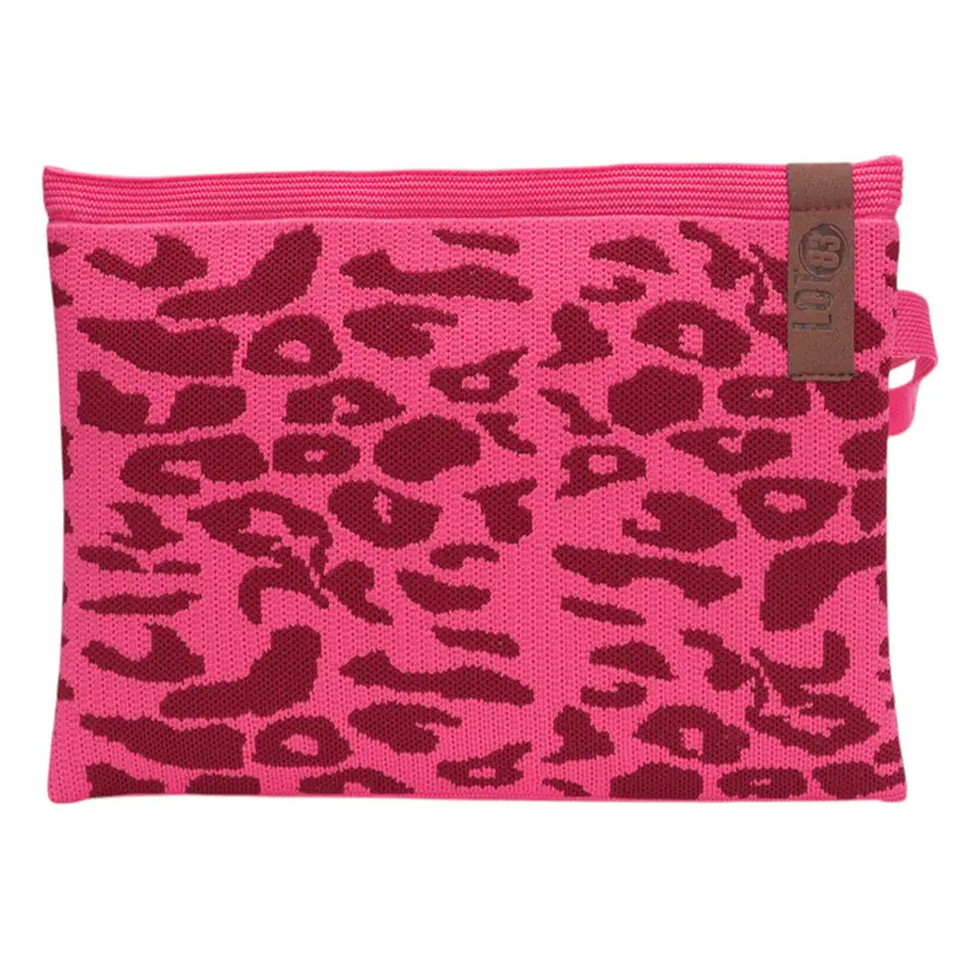 LOT83 Tasche Billie 136,  ca.  20 x 27 cm Leo Pink-Bordeaux