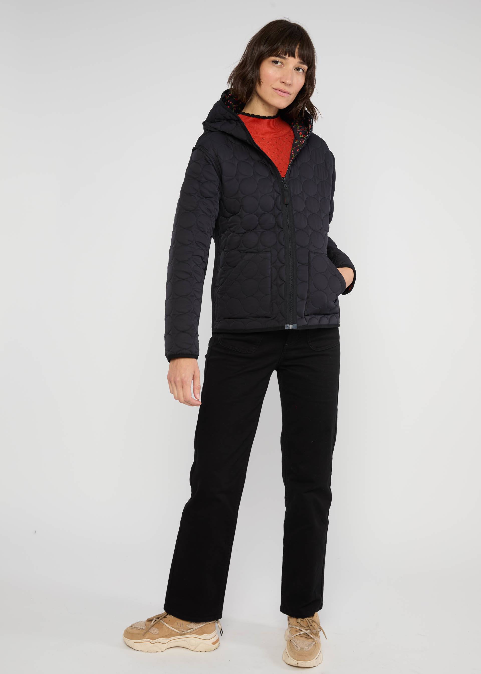 % Blutsgeschwister Softshelljacke Reversible Plopp - winter cherries