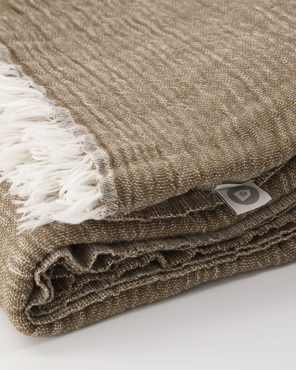 % House doctor Decke, Alice, Dunkles Olivgrün,  l: 200 cm, w: 140 cm