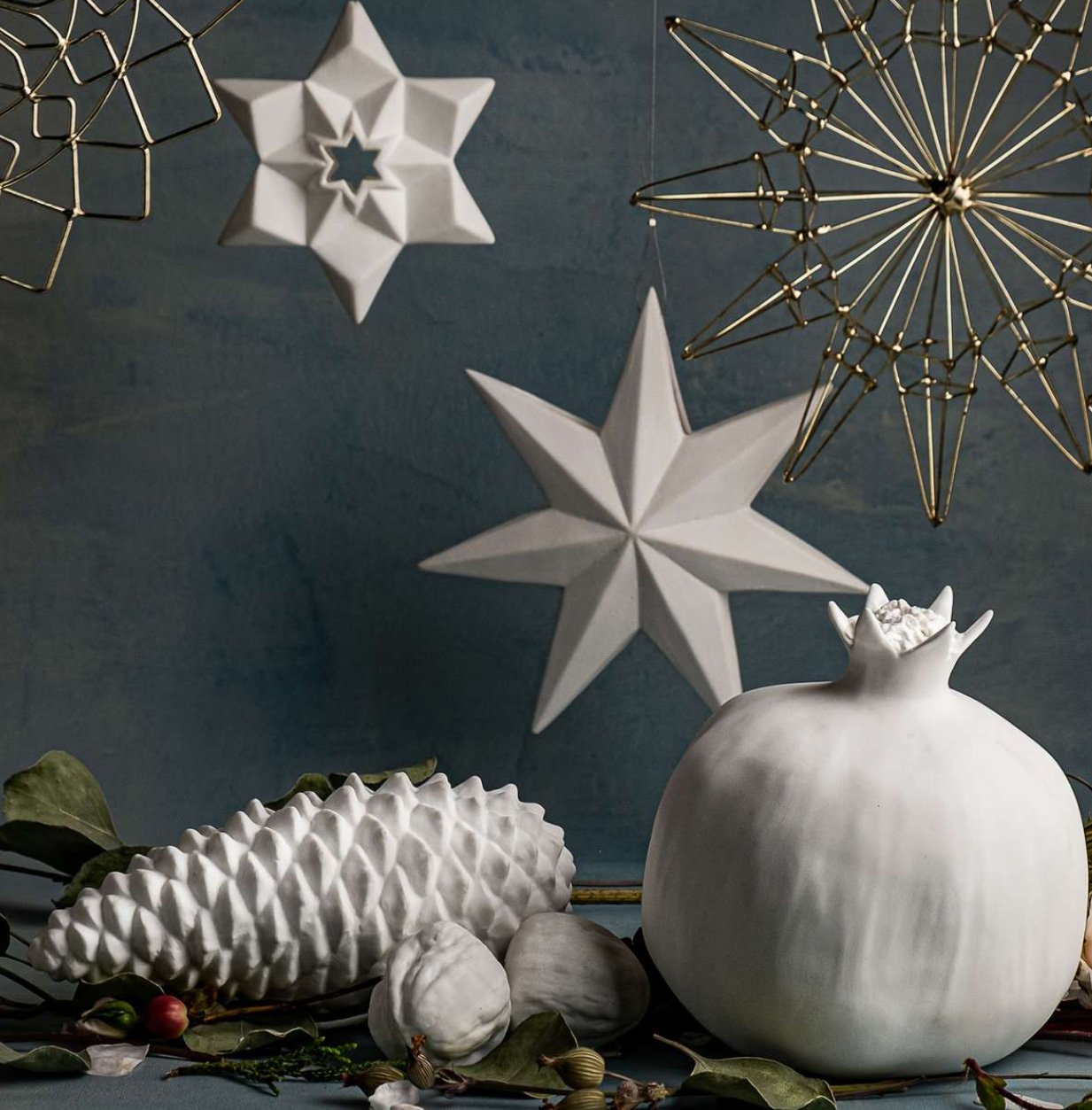 KLATT OBJECTS WALNUSS Paar zum Hängen