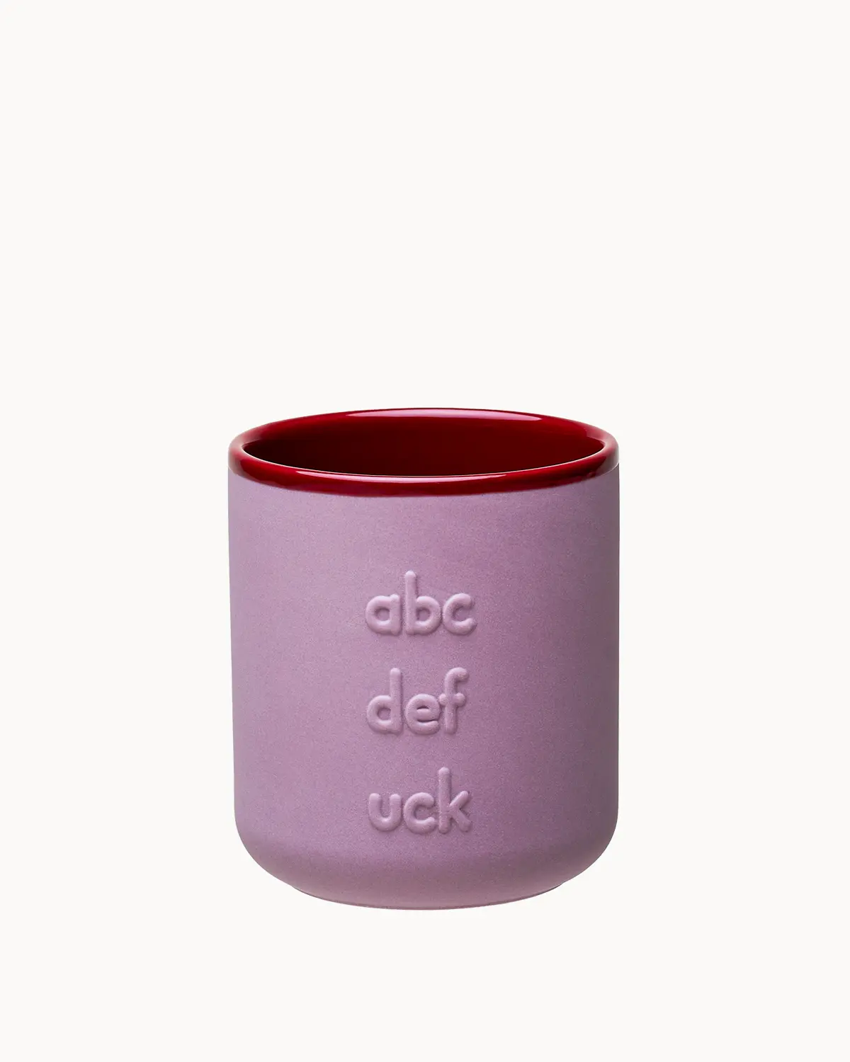 GOOD MOOD Porzellantasse - ABC , 380 ml, Becher, good mood cup series - abc