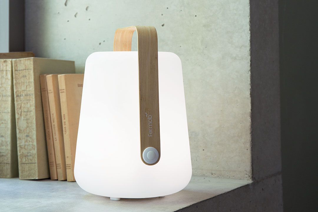% Fermob Lampe BALAD, Bamboo/Bambus ,  Höhe 25 cm    