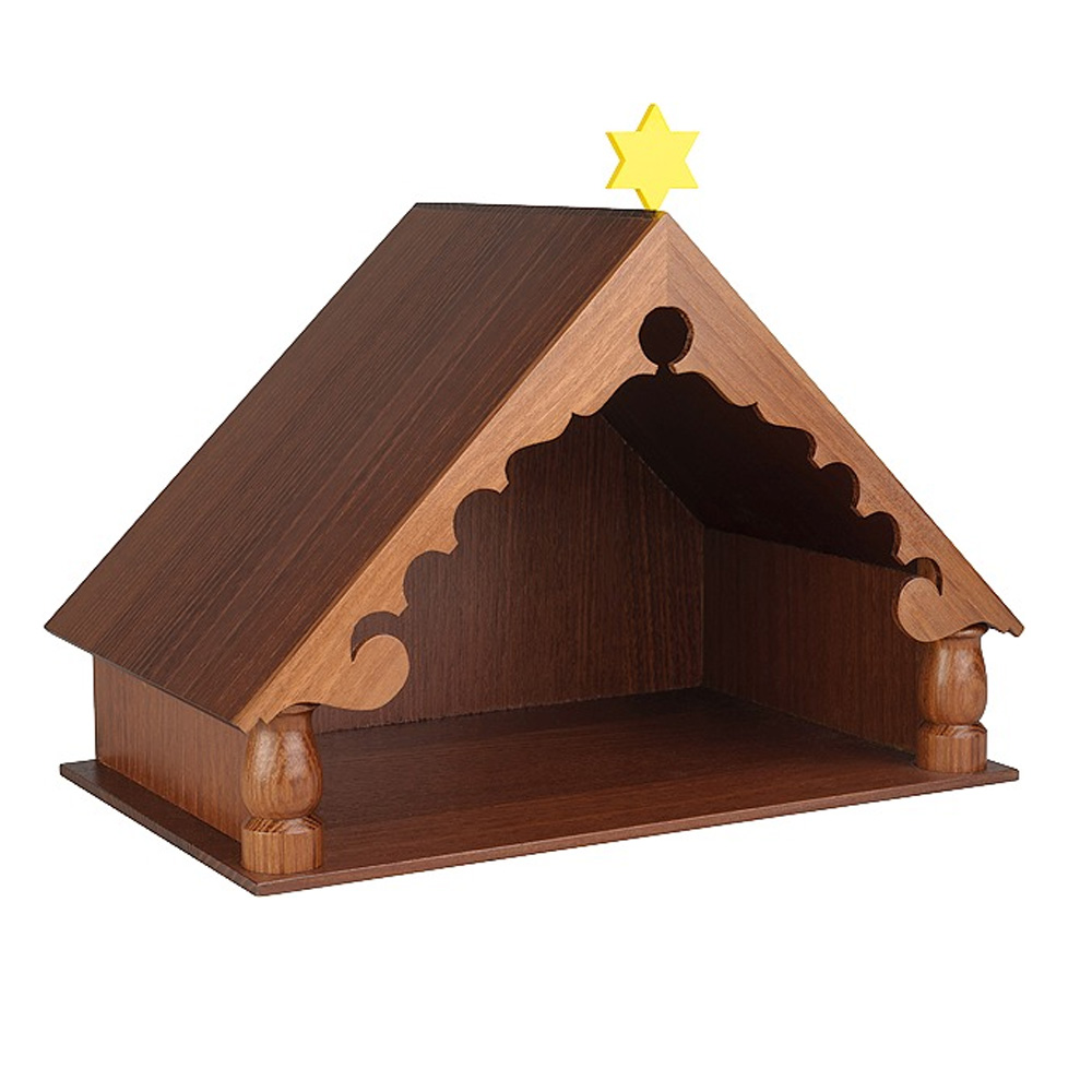% Wendt & Kühn STALL, FÜR KRIPPENFIGUREN