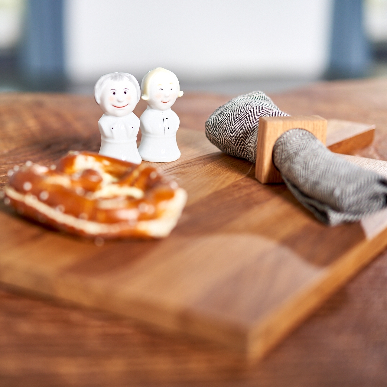 Max und Moritz,2er Set,  handgemalte Salz-und Pfefferstreuer von Raumgestalt 