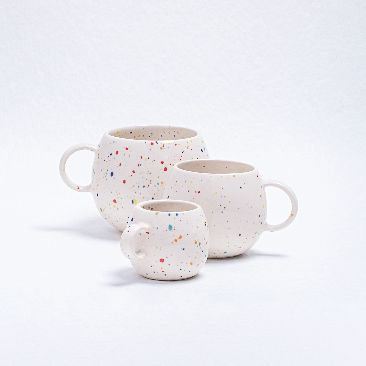 EGG BACK HOME Party-Ball-Tasse, Weiß, 500 ml aus Portugal  