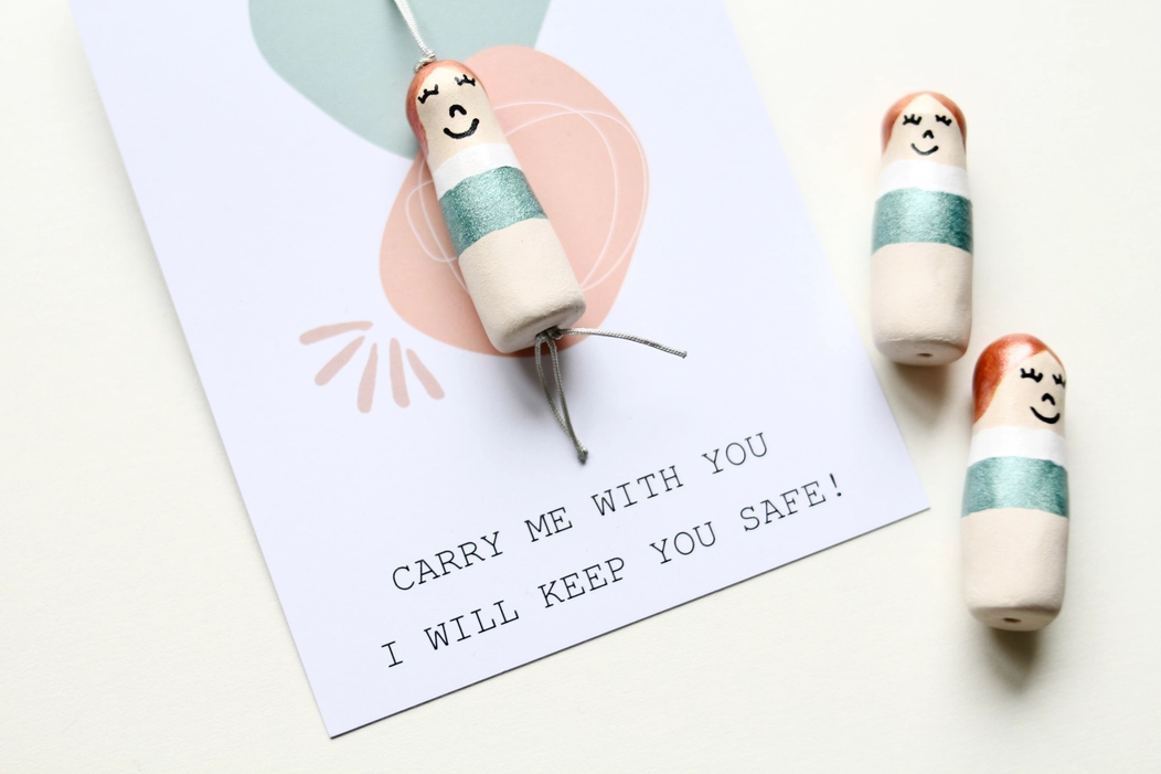 Kleiner Beschützer, Handgetöpfert aus Holland