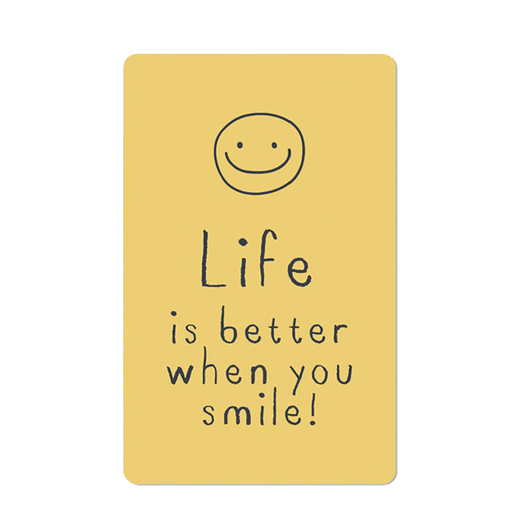Lunacard Postkarte SMILE