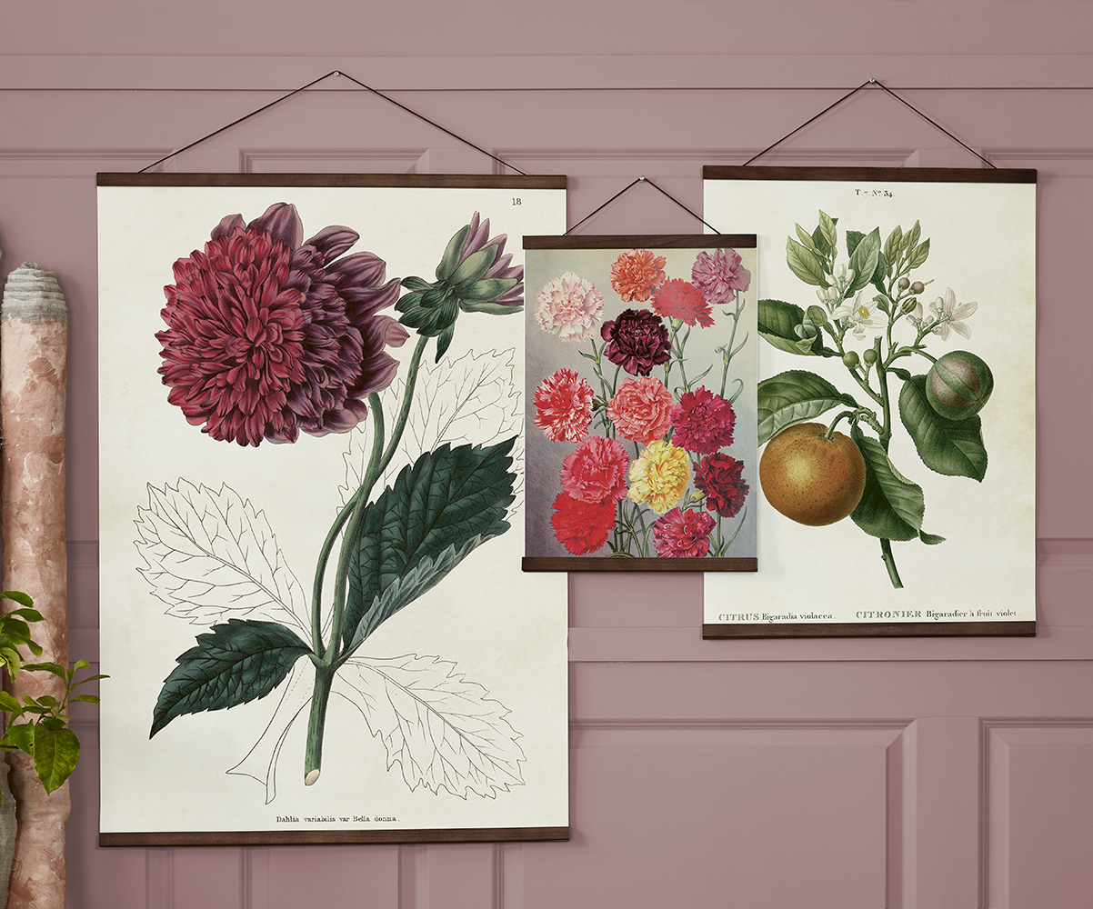 Posterleiste mit Lederschnur, Breite 70 cm von Sköna Ting 