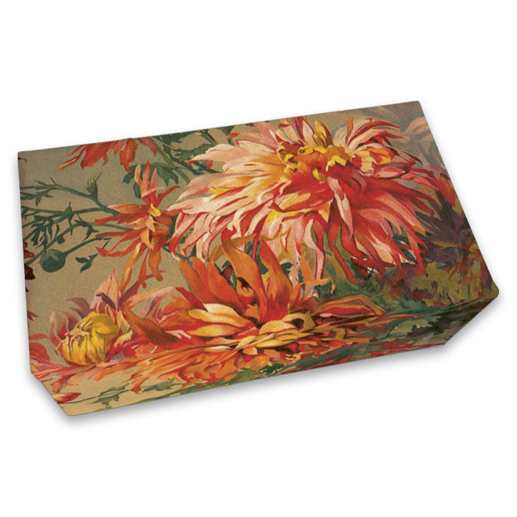 Sköna Ting Seife "Autumn plants - orange dahlia", Duft: Pfirsich , 200 g aus Schweden  