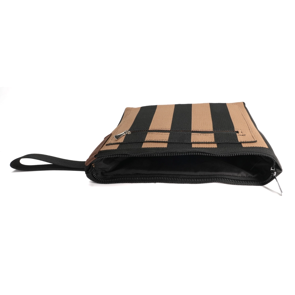 LOT83 Necessaire Tasche JIP 10  Khaki-Schwarz, ca. 28 x 20 cm  , Kulturbeutel